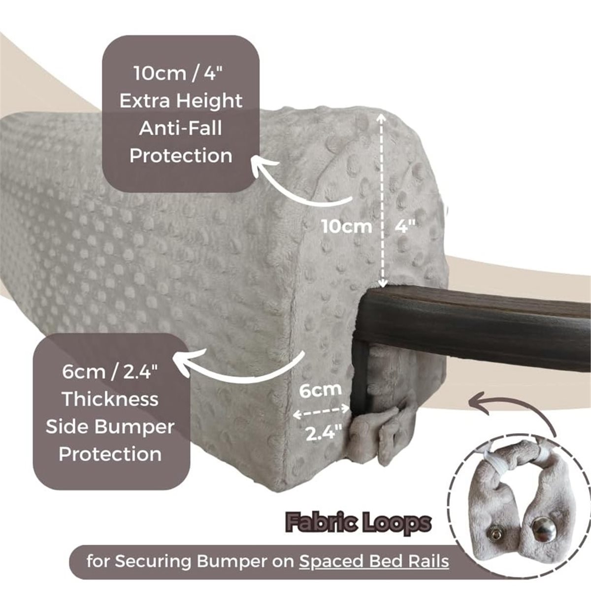 Bedding - (A02R] Toddlers' Bed Rail Bumpers Protecter,Children'S