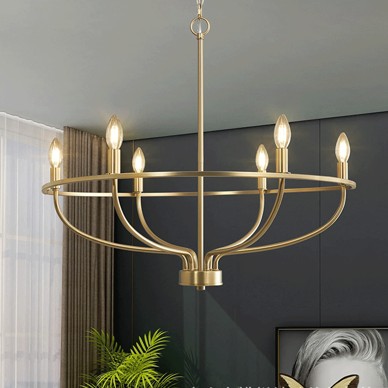 Modern Nordic Iron Ring LED Pe - огляд і ціна Lighting