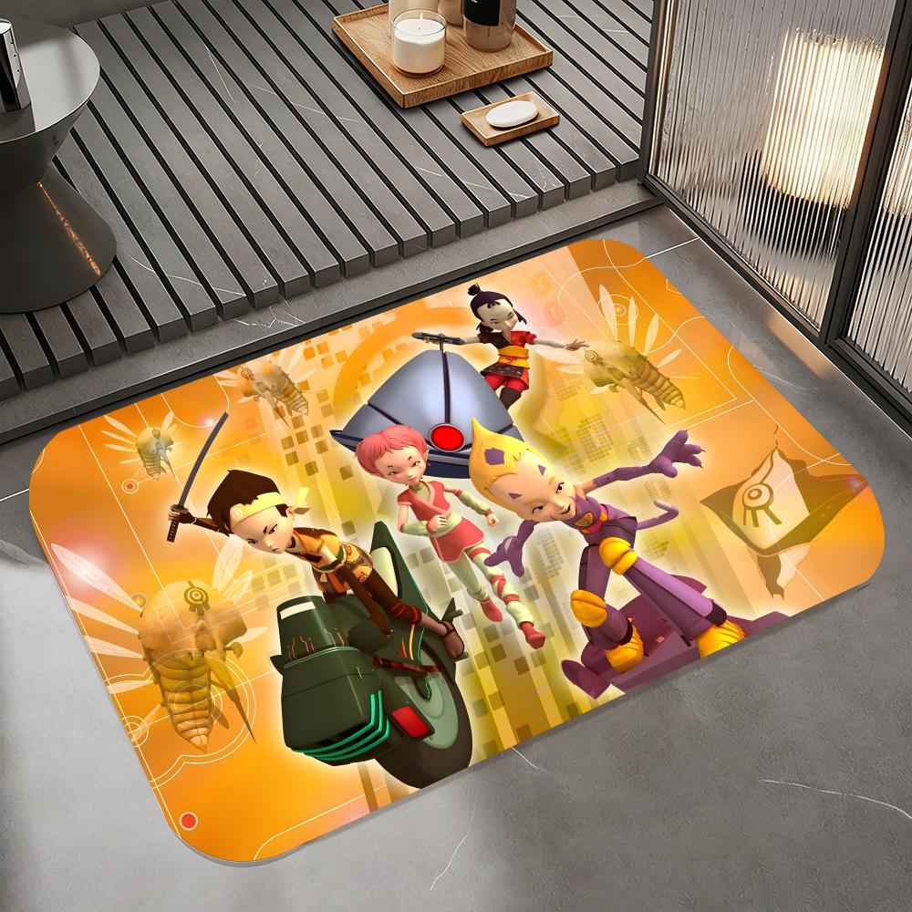 Anime C-Code L-Lyoko Floor Mat - огляд і ціна Quick Dry Diatomite Bath Mat