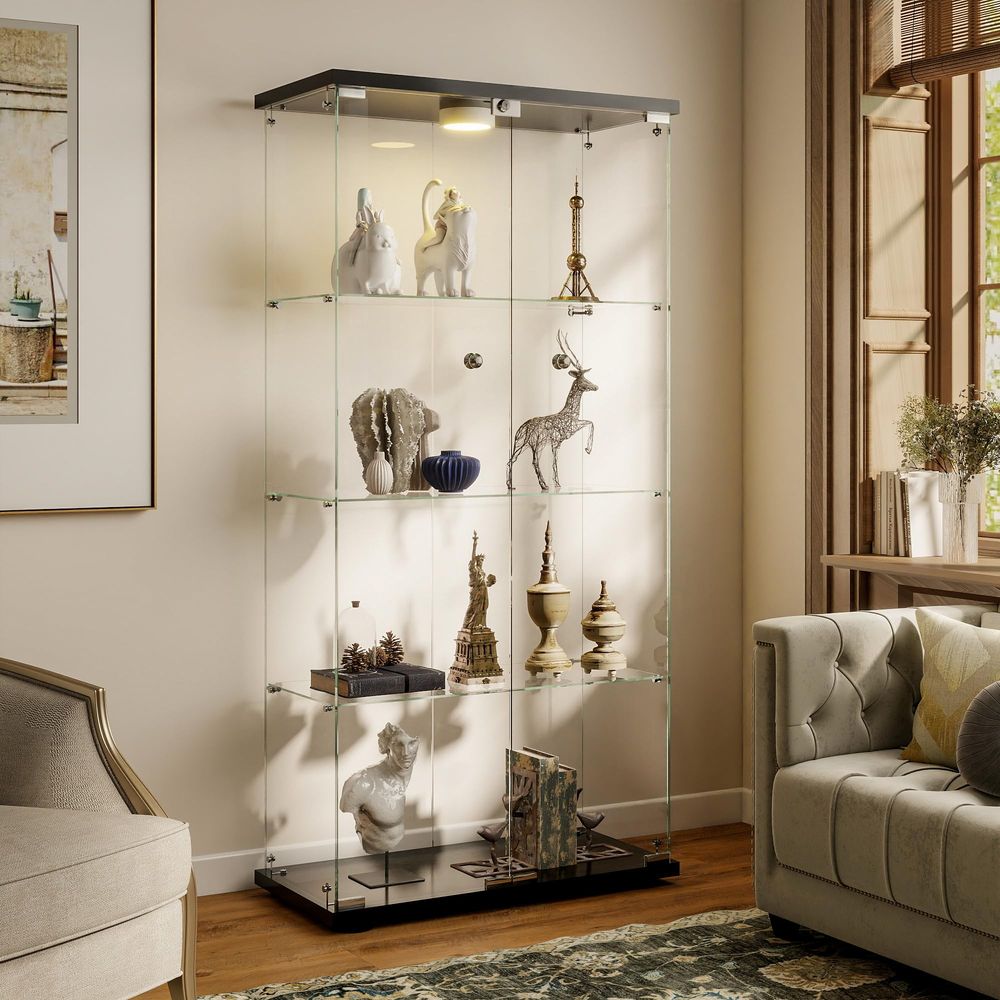 Display Cabinet with LED Light - огляд і ціна Lighting