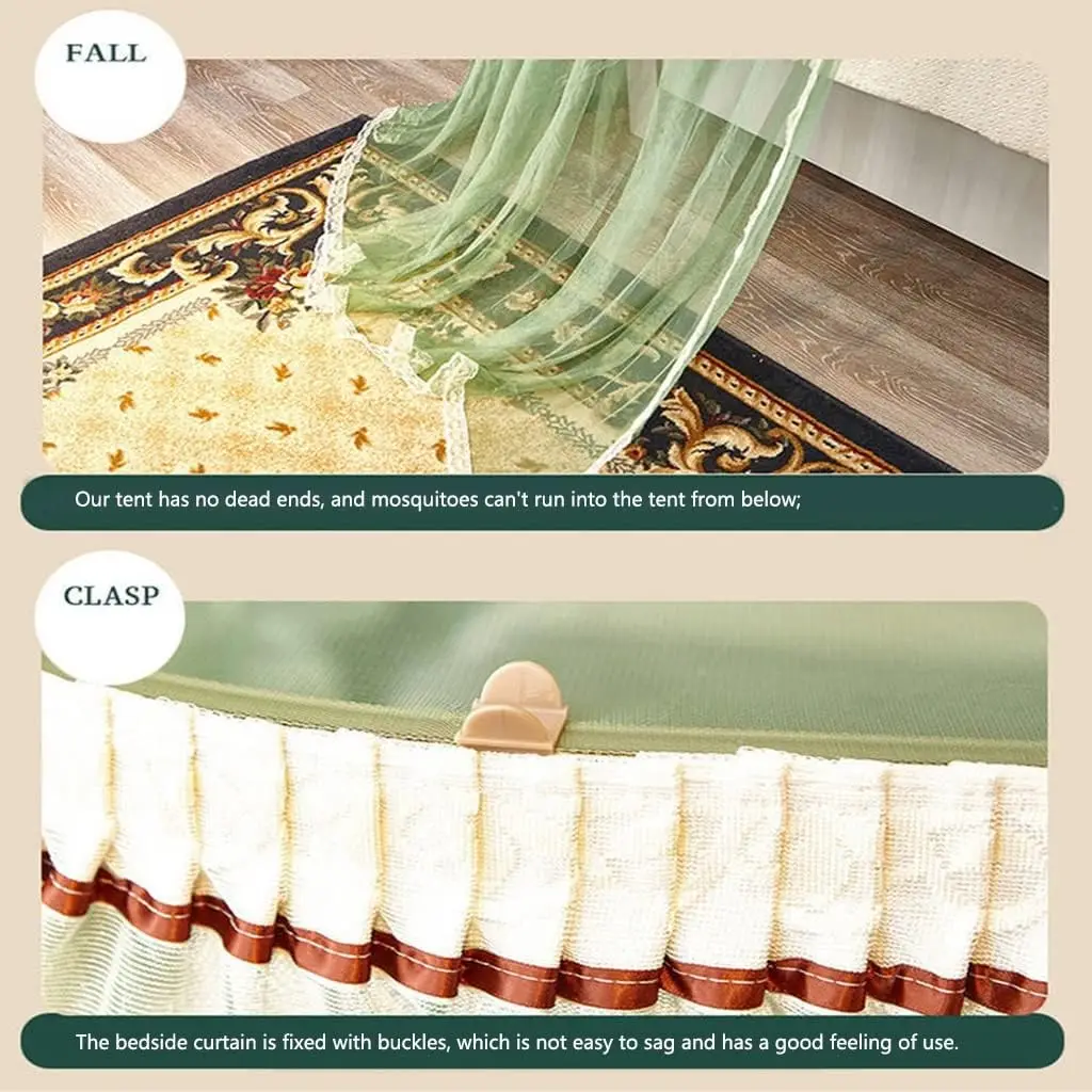 Mosquito Net Three Side Openin - огляд і ціна Bedding