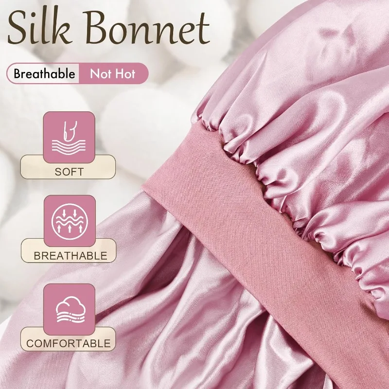 2PCs Silk Pillowcase & Satin B - огляд і ціна Satin Silk Pillowcase Hair Skin