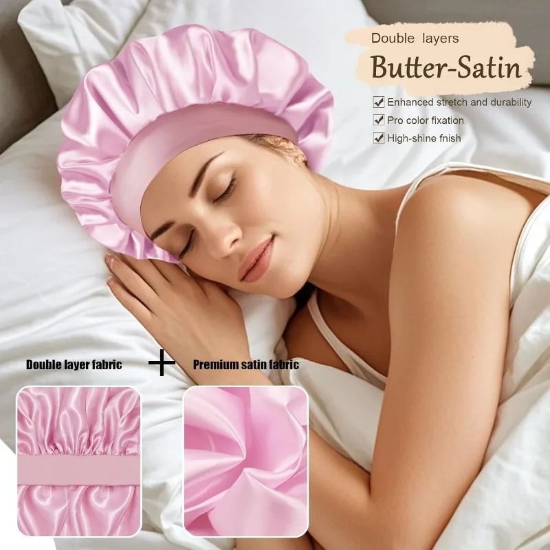 2PCs Silk Pillowcase & Satin B - огляд і ціна Satin Silk Pillowcase Hair Skin