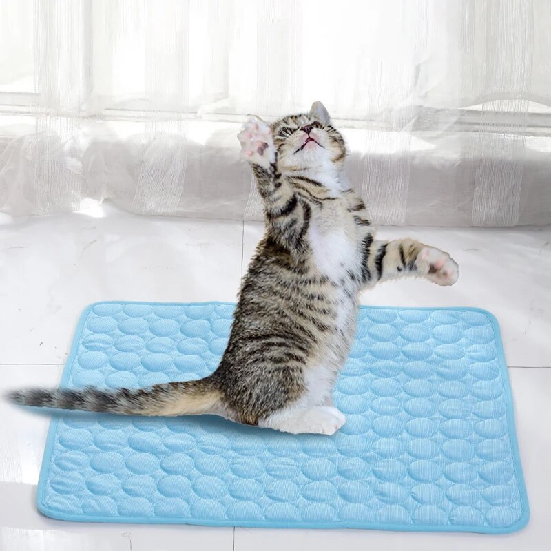Pet Ice Mats Summer Cat Dog So - огляд і ціна Cooling Blanket Hot Sleepers