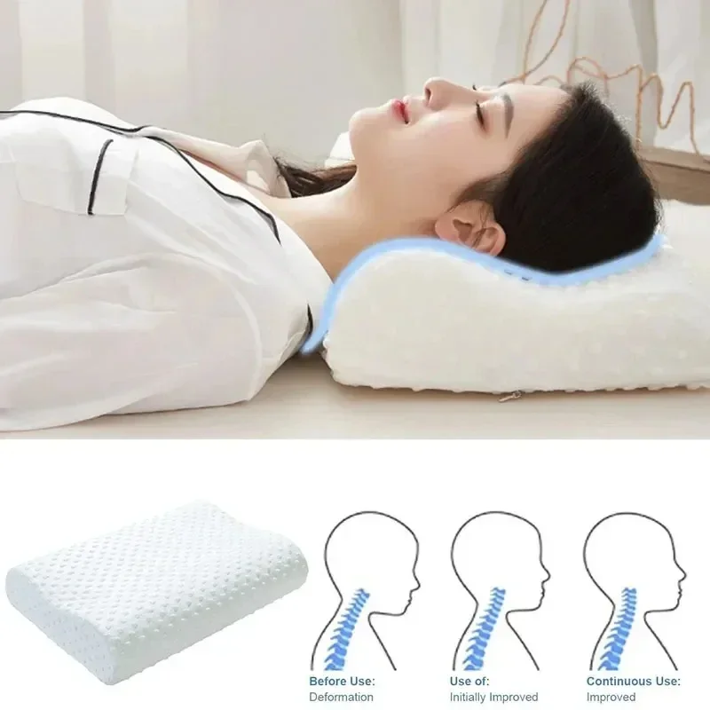 Memory Foam Pillow for Sleepin - огляд і ціна Memory Foam Orthopedic Pillow Neck Pain