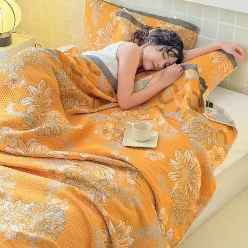 6-Layer Muslin Blanket Queen S - огляд і ціна Muslin Cotton Bedspread