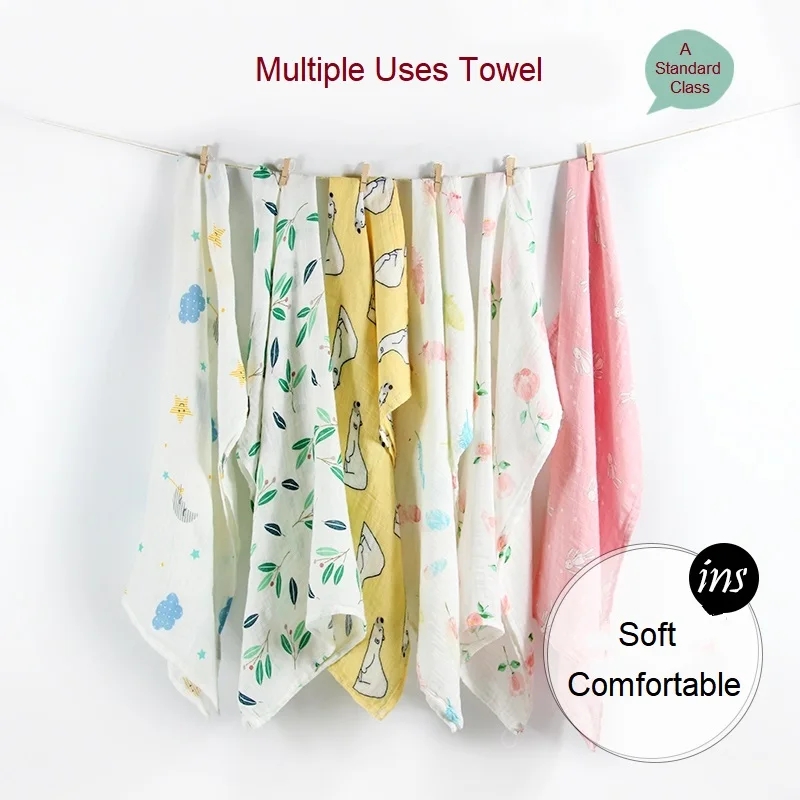 Newborn Blankets Bamboo Bath T - огляд і ціна Muslin Cotton Bedspread