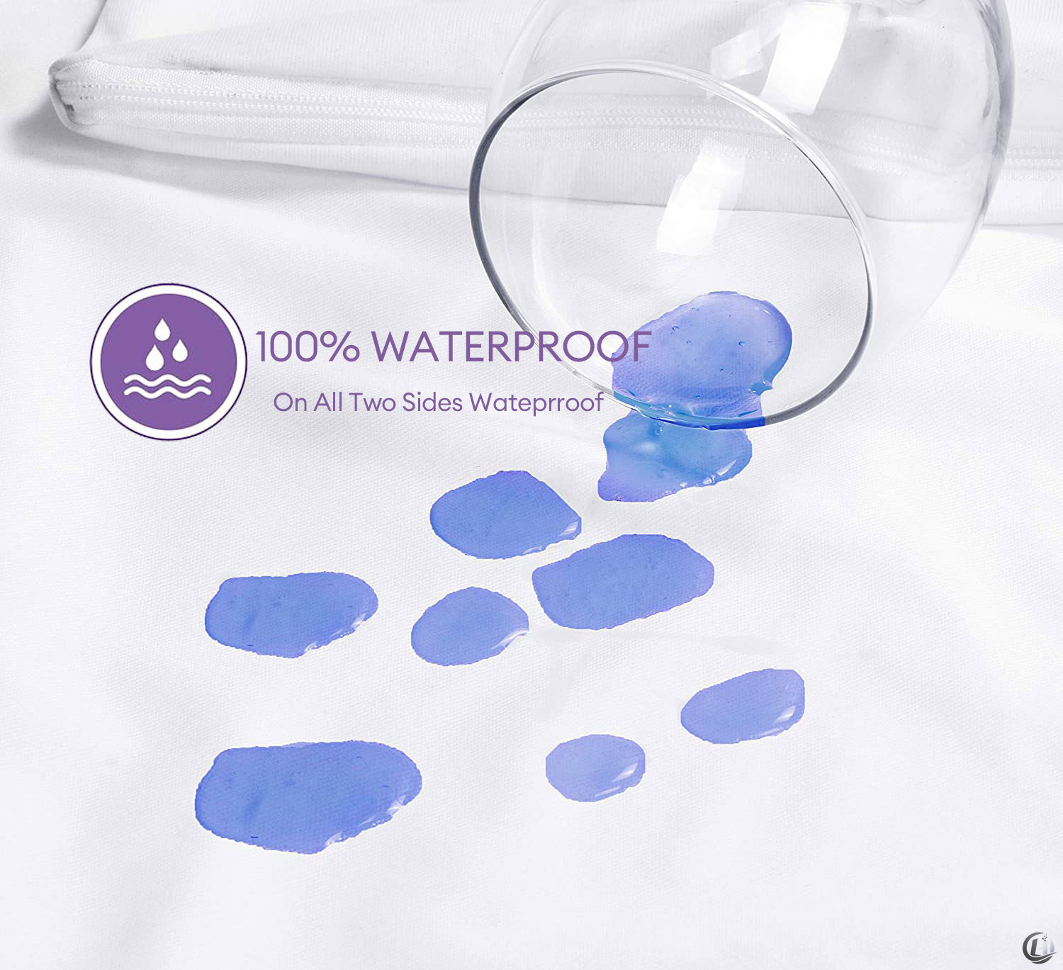 1pc Crib Mattress Protector Sm - огляд і ціна Waterproof Mattress Protector Breathable