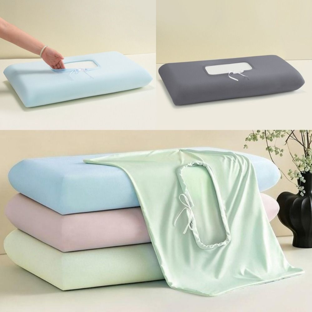 New Ice Feel Silk Pillowcase P - огляд і ціна Satin Silk Pillowcase Hair Skin