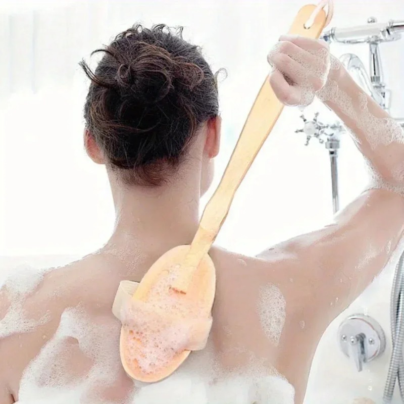 Pig Bristle Bath Brush Soft Br - огляд і ціна Bath