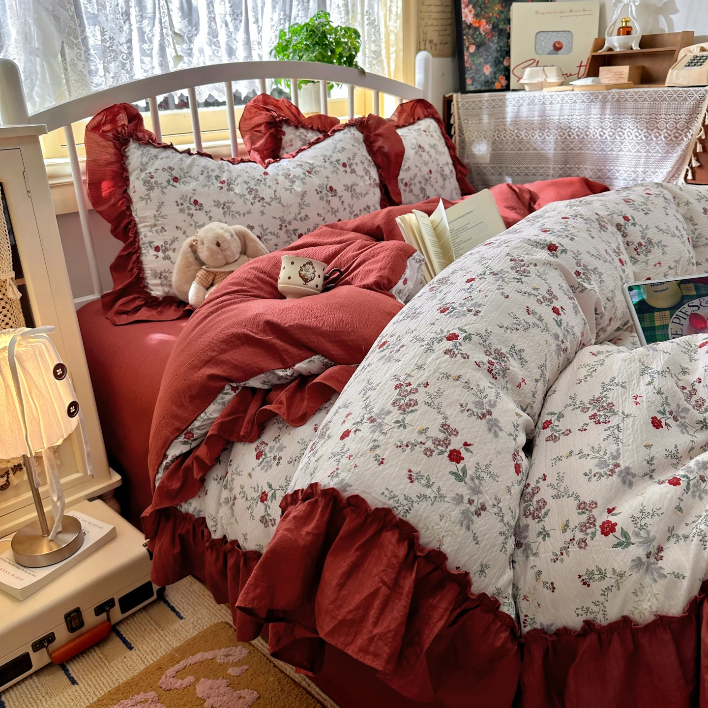 French Vintage Aesthetic Beddi - огляд і ціна Aesthetic Floral Duvet Cover