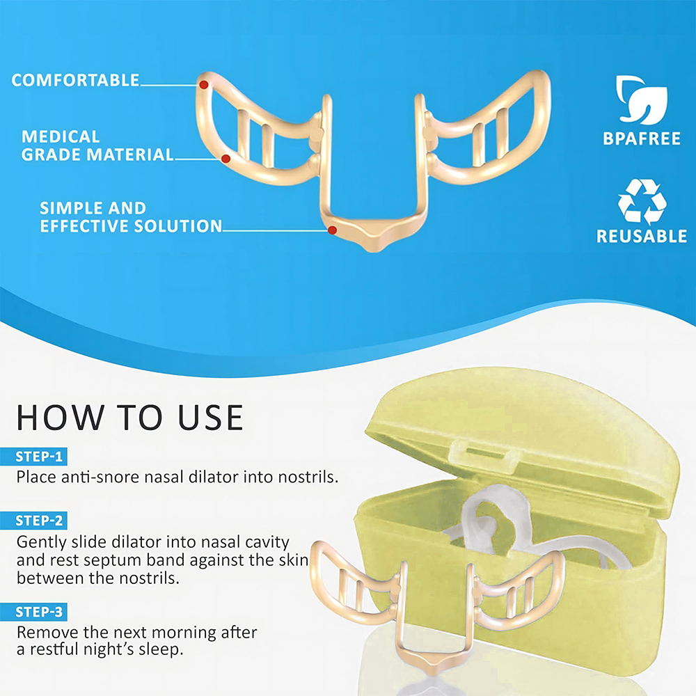 Anti Snore Nasal Dilator Stop  - огляд і ціна Anti Snore Contour Pillow