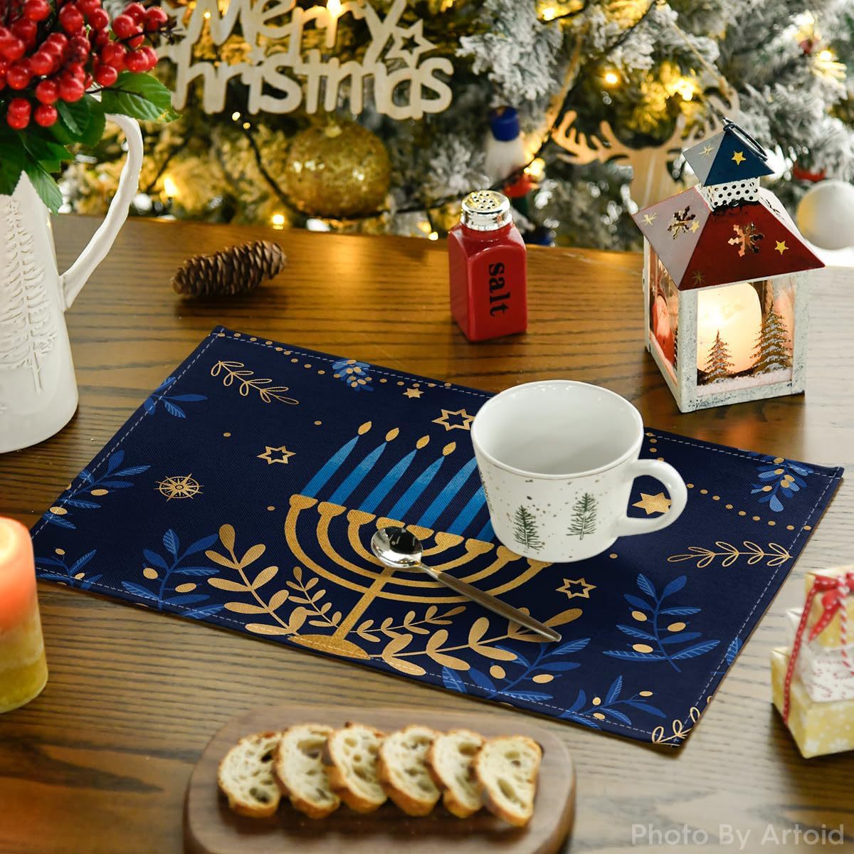 8Pcs Hanukkah Rosh Hashanah Pa - огляд і ціна Kitchen
