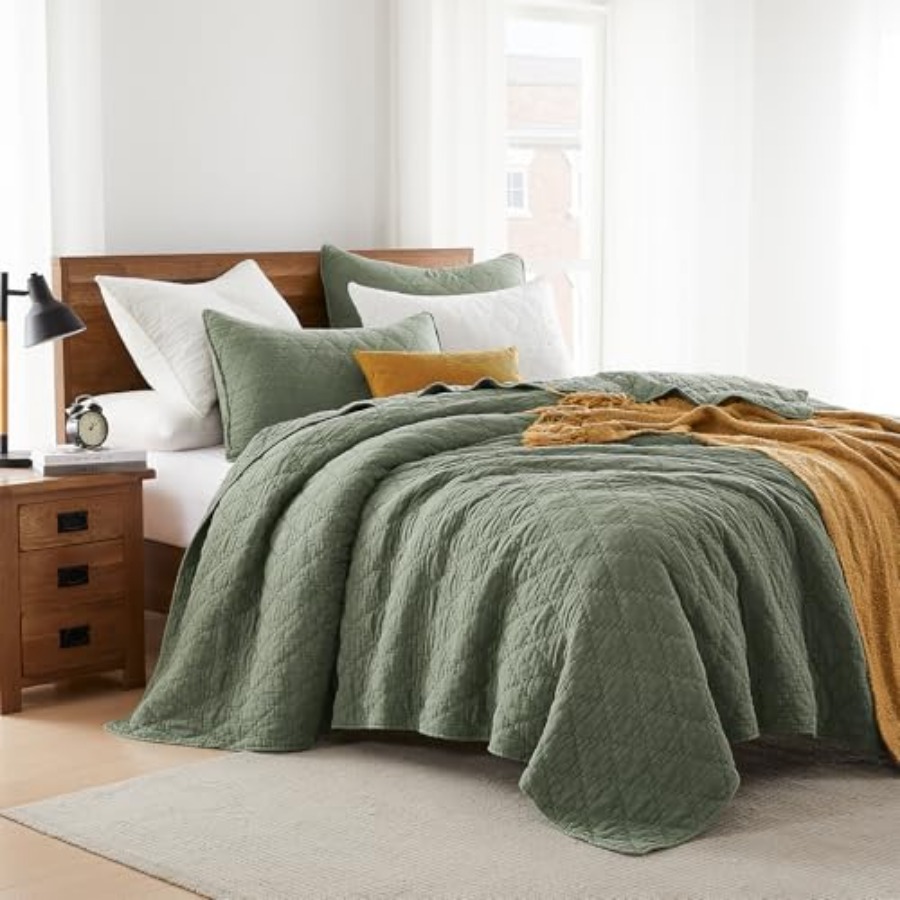 Size Quilt Set Muslin Cotton S - огляд і ціна Muslin Cotton Bedspread