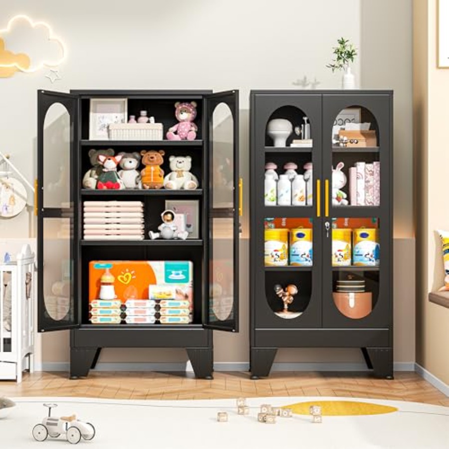 47 H Locking Display Cabinet f - огляд і ціна Kitchen