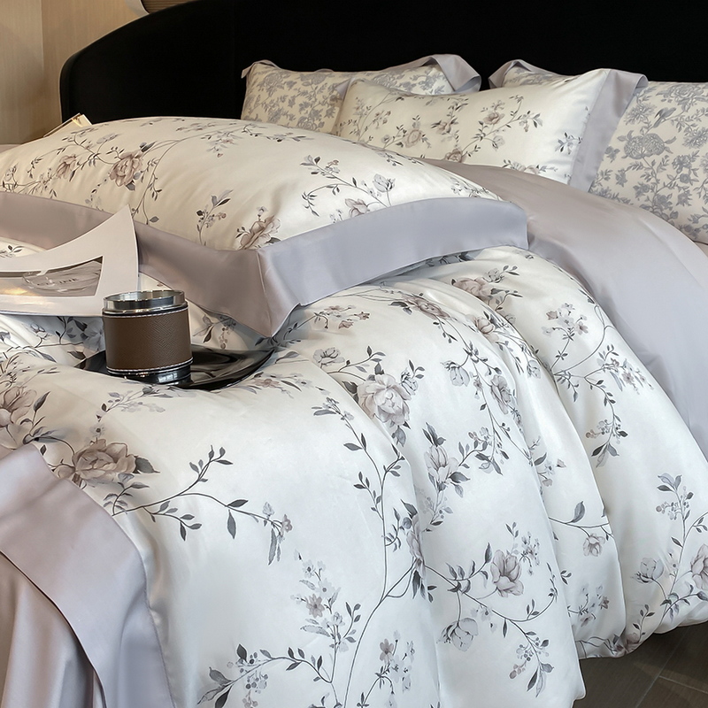 Luxury Digital Printing Flower - огляд і ціна Aesthetic Floral Duvet Cover
