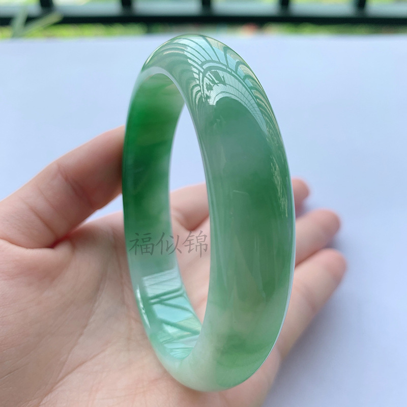 Old Mine Icy Jadeite Bracelet, - огляд і ціна Lighting