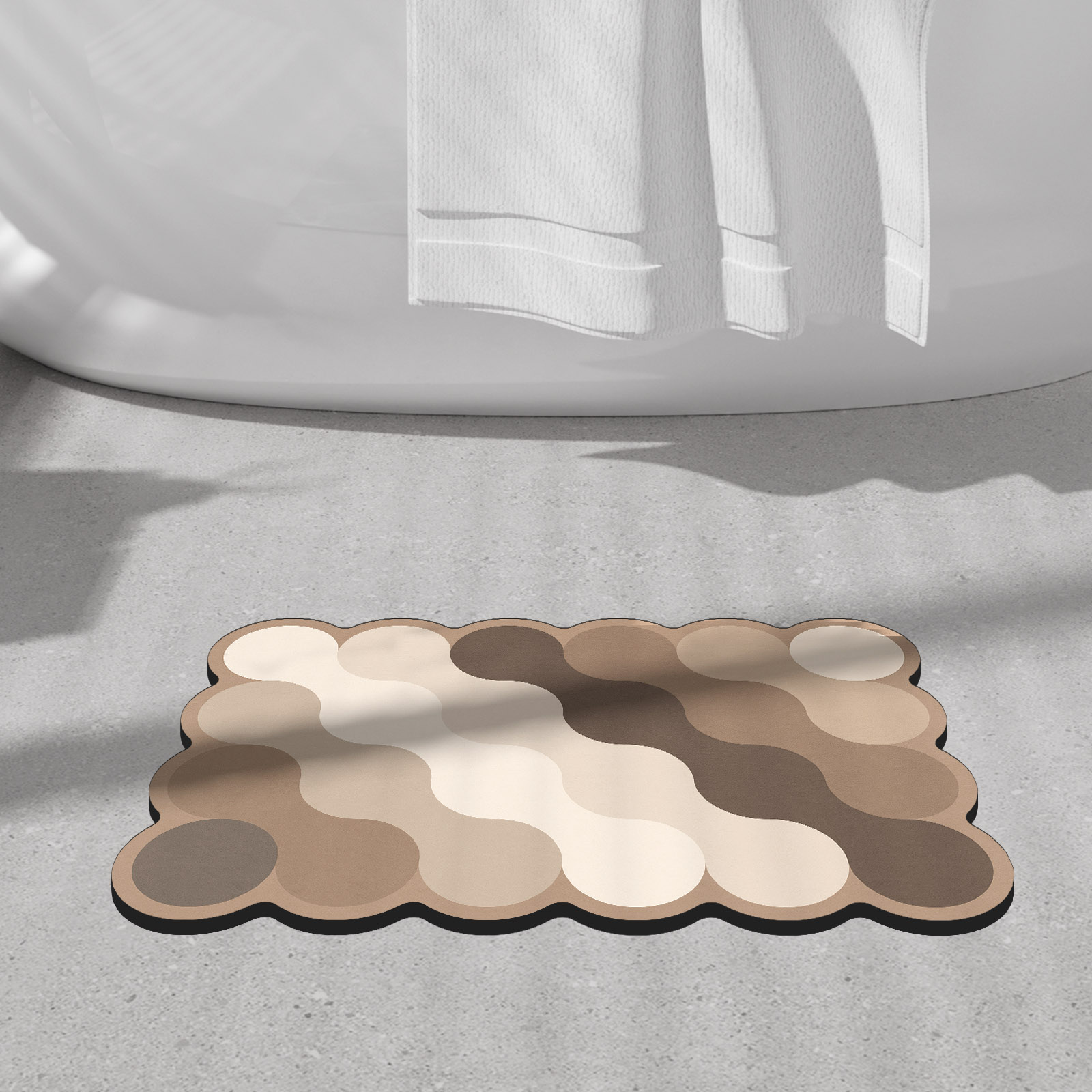 Luxury Diatomite Bathroom Show - огляд і ціна Quick Dry Diatomite Bath Mat