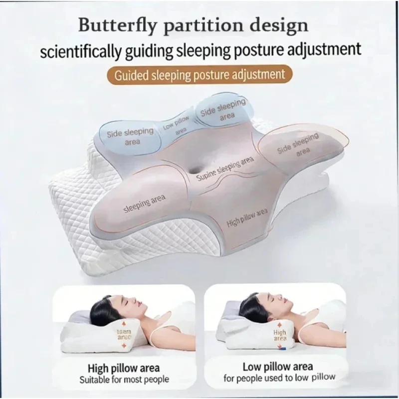 Breathable Cooling Memory Foam - огляд і ціна Memory Foam Orthopedic Pillow Neck Pain