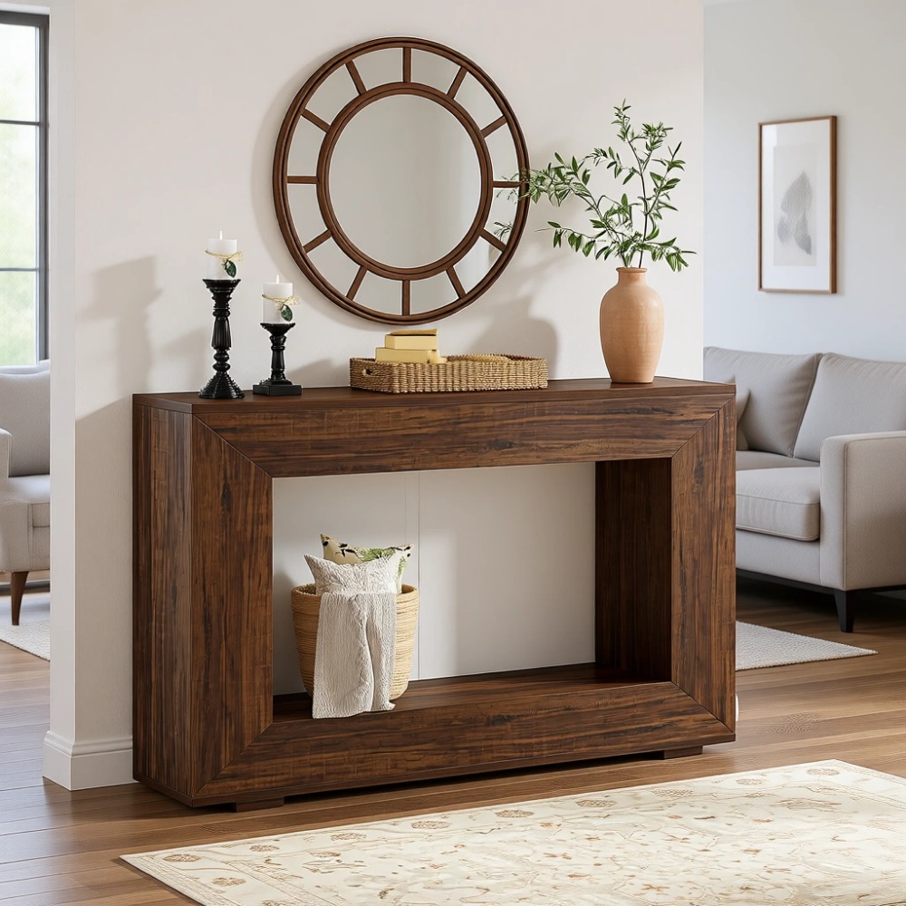 47 Inch Farmhouse Console Tabl - огляд і ціна Storage & Organization