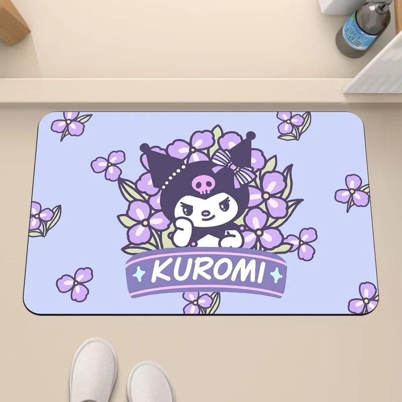 Hello Kitty Cherry Blossom Dia - огляд і ціна Quick Dry Diatomite Bath Mat